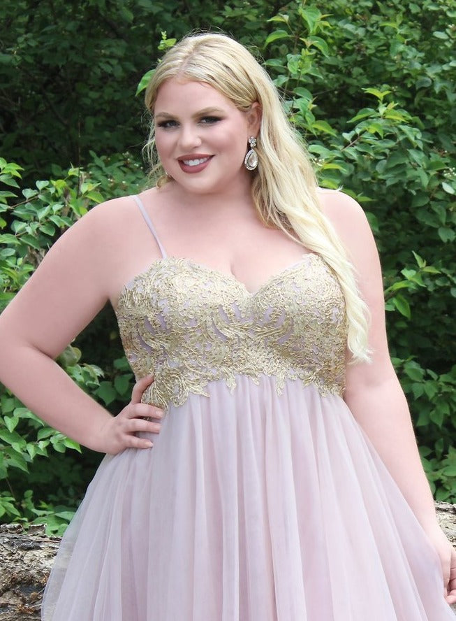 prom dress plus size